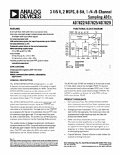 DataSheet AD7822 pdf